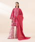 2 Piece - Embroidered Light Khaddar Suit